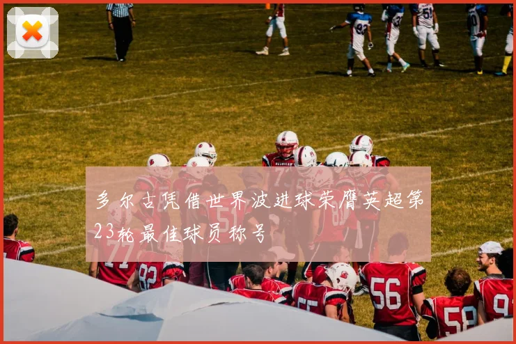 多尔古凭借世界波进球荣膺英超第23轮最佳球员称号